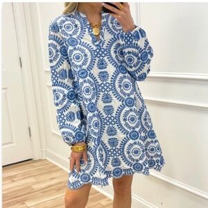 Spring / Summer Embroidered Casual Dress--new, never been worn